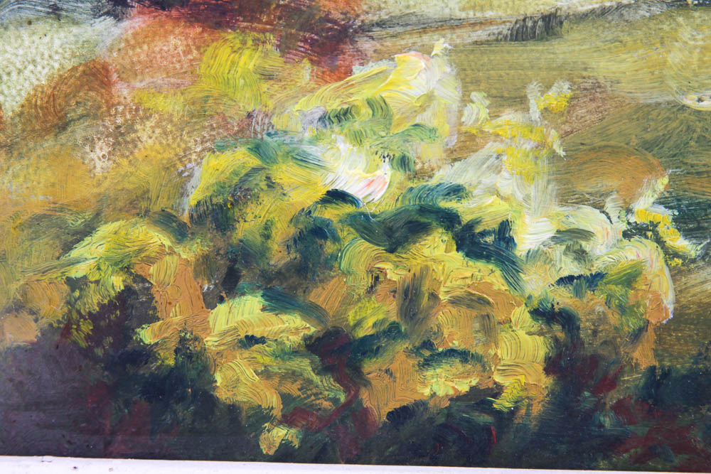 Original Acrylic Landscape  by Louise Minks