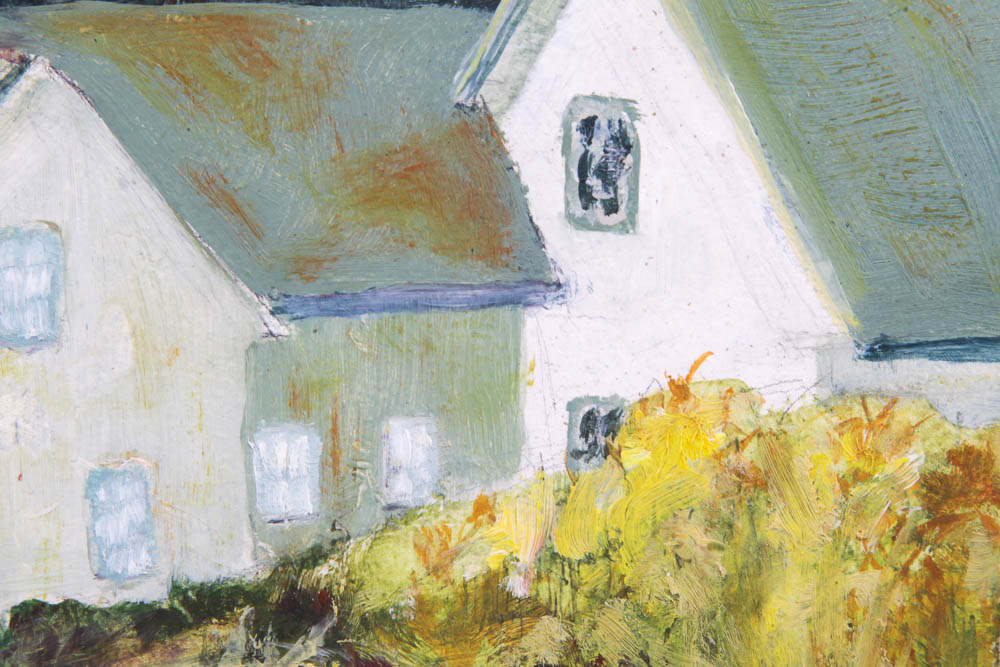 Original Acrylic Landscape  by Louise Minks