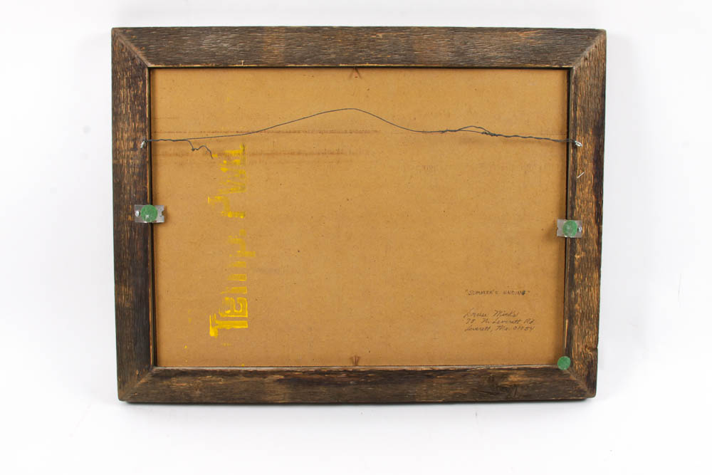 Original Acrylic Landscape  by Louise Minks