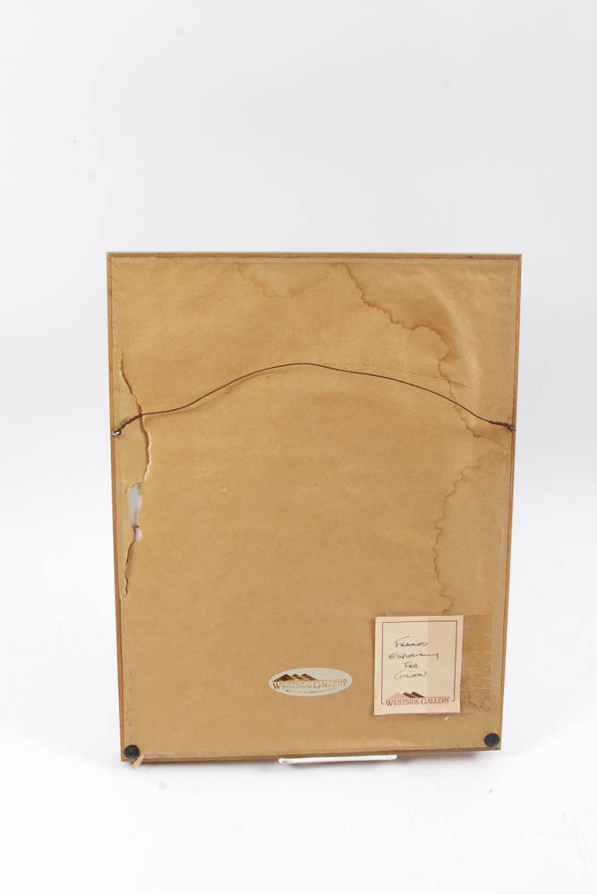 Hawley Limited Edition Etching "Taos"