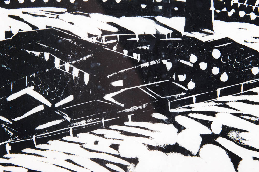 Naoko Matsubara Limited Edition Woodcut "Cincinnati I"