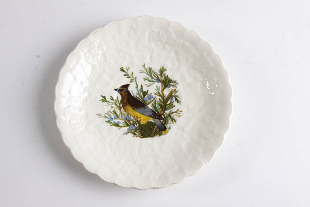 Collection of Alfred Meakin "Birds Of America" English China