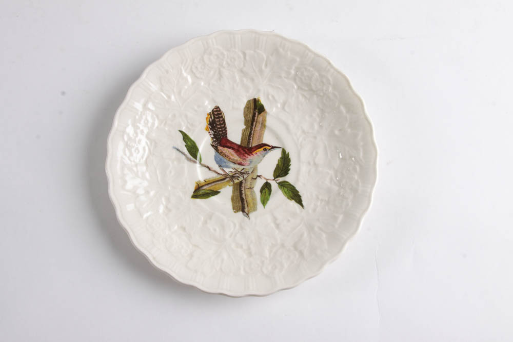 Collection of Alfred Meakin "Birds Of America" English China