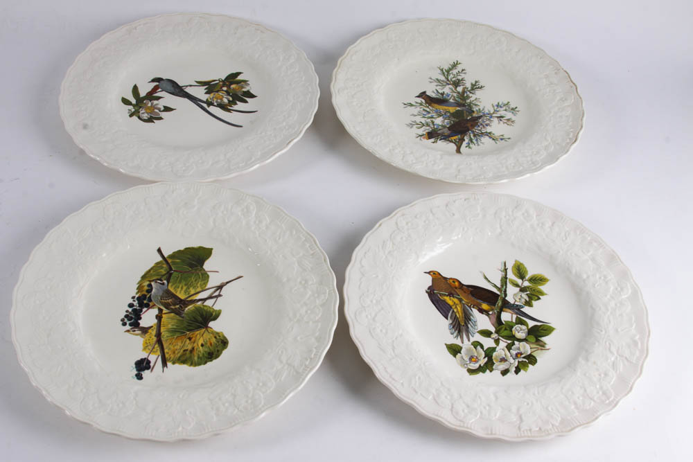 Collection of Alfred Meakin "Birds Of America" English China