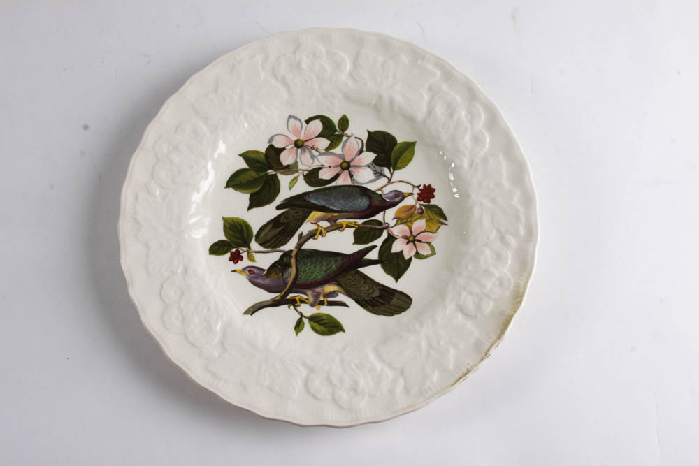 Collection of Alfred Meakin "Birds Of America" English China