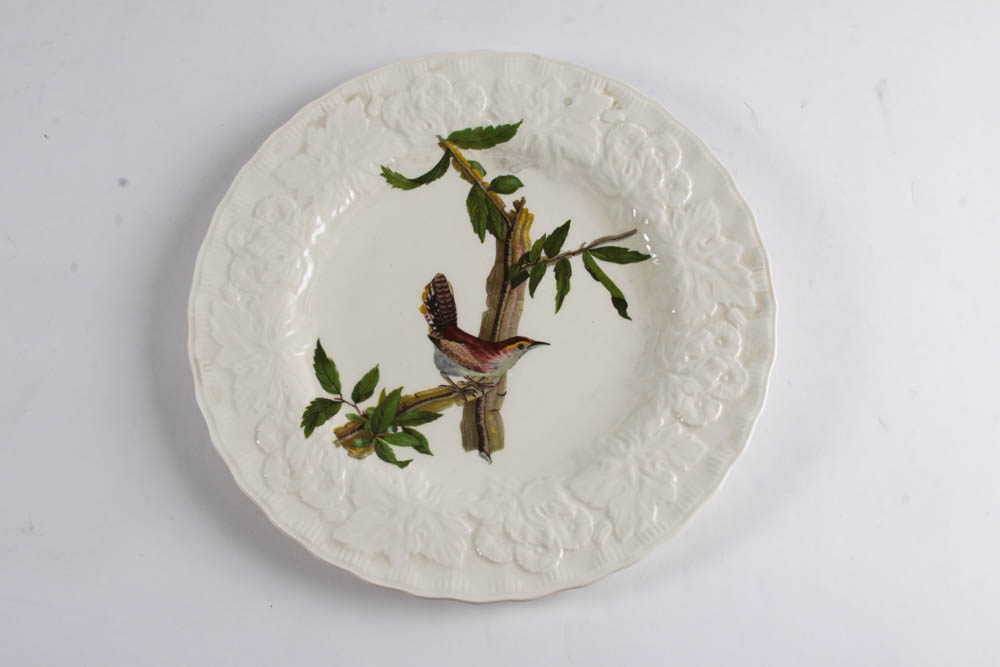 Collection of Alfred Meakin "Birds Of America" English China