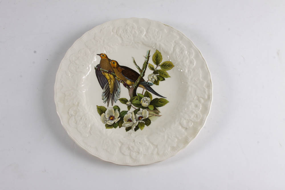 Collection of Alfred Meakin "Birds Of America" English China