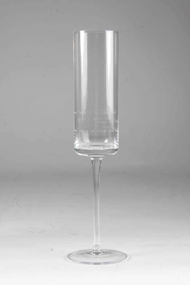 Set of 2 Kate Spade Champagne Flutes