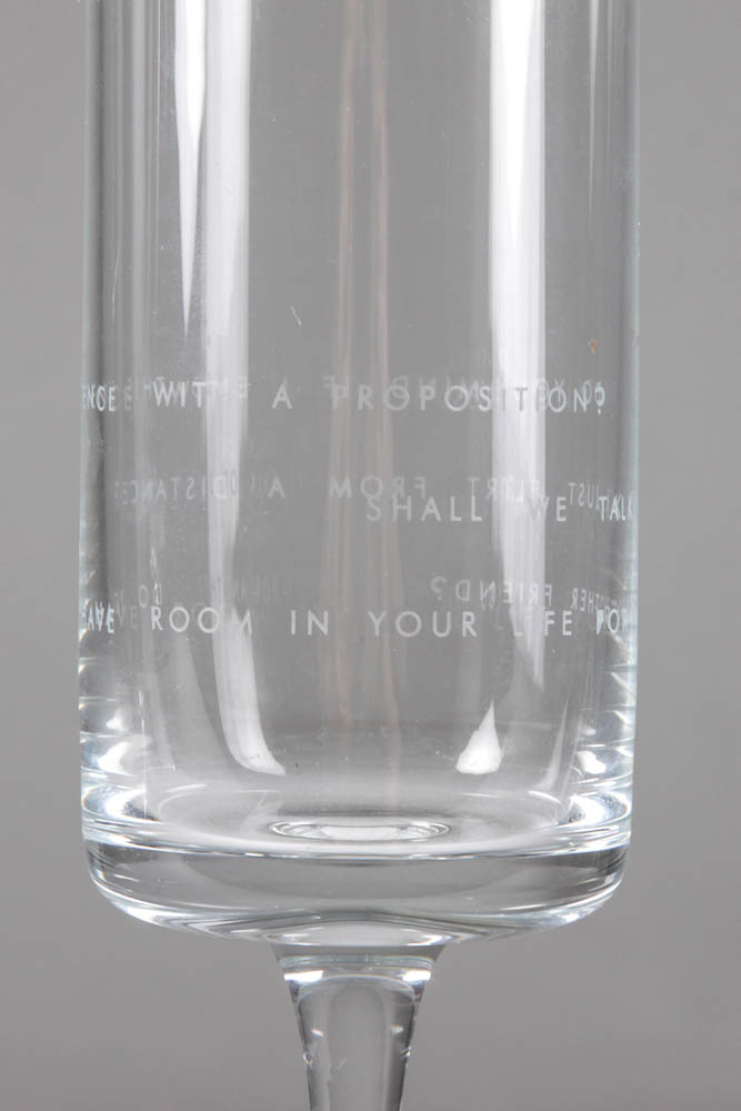 Set of 2 Kate Spade Champagne Flutes