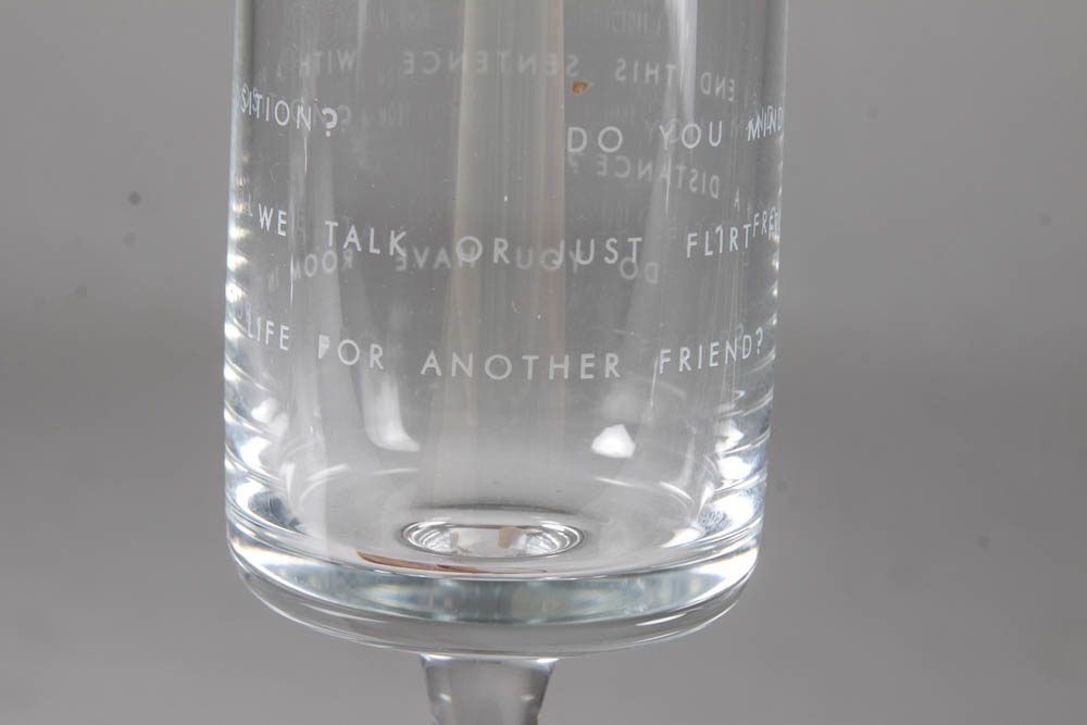 Set of 2 Kate Spade Champagne Flutes