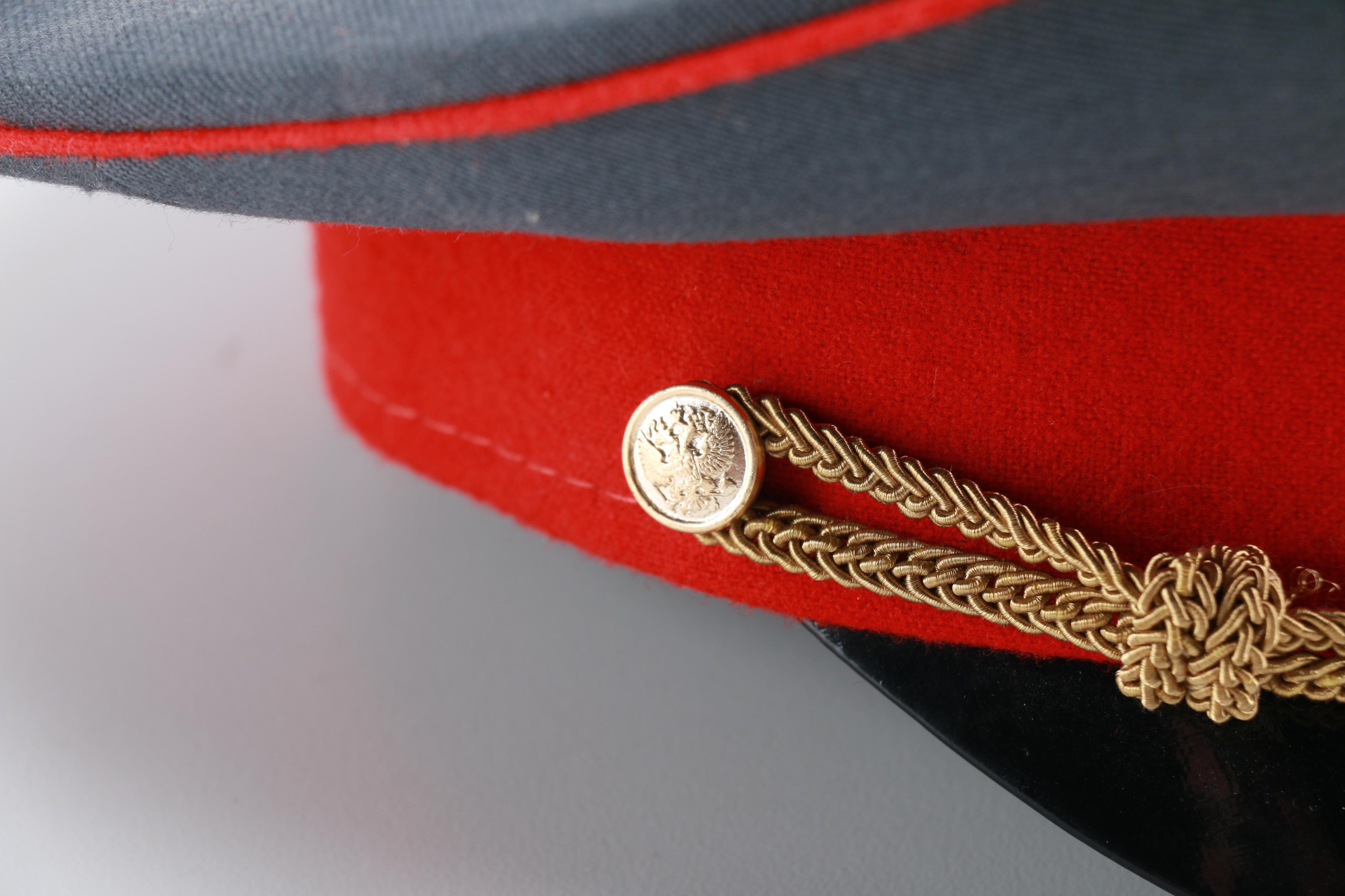 East German Officer and Russian Police Hats