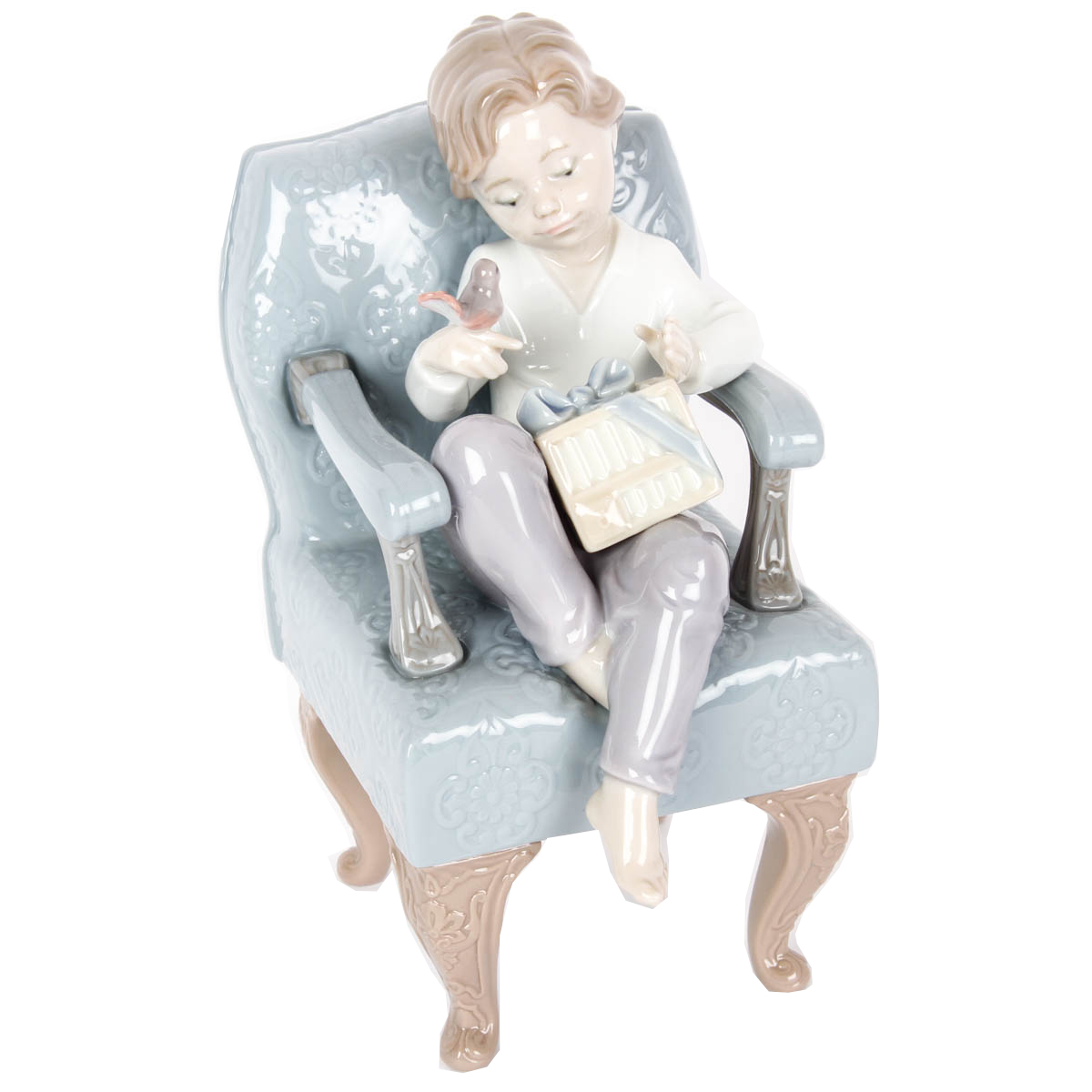 Lladró "An Unexpected Gift" Porcelain Figurine