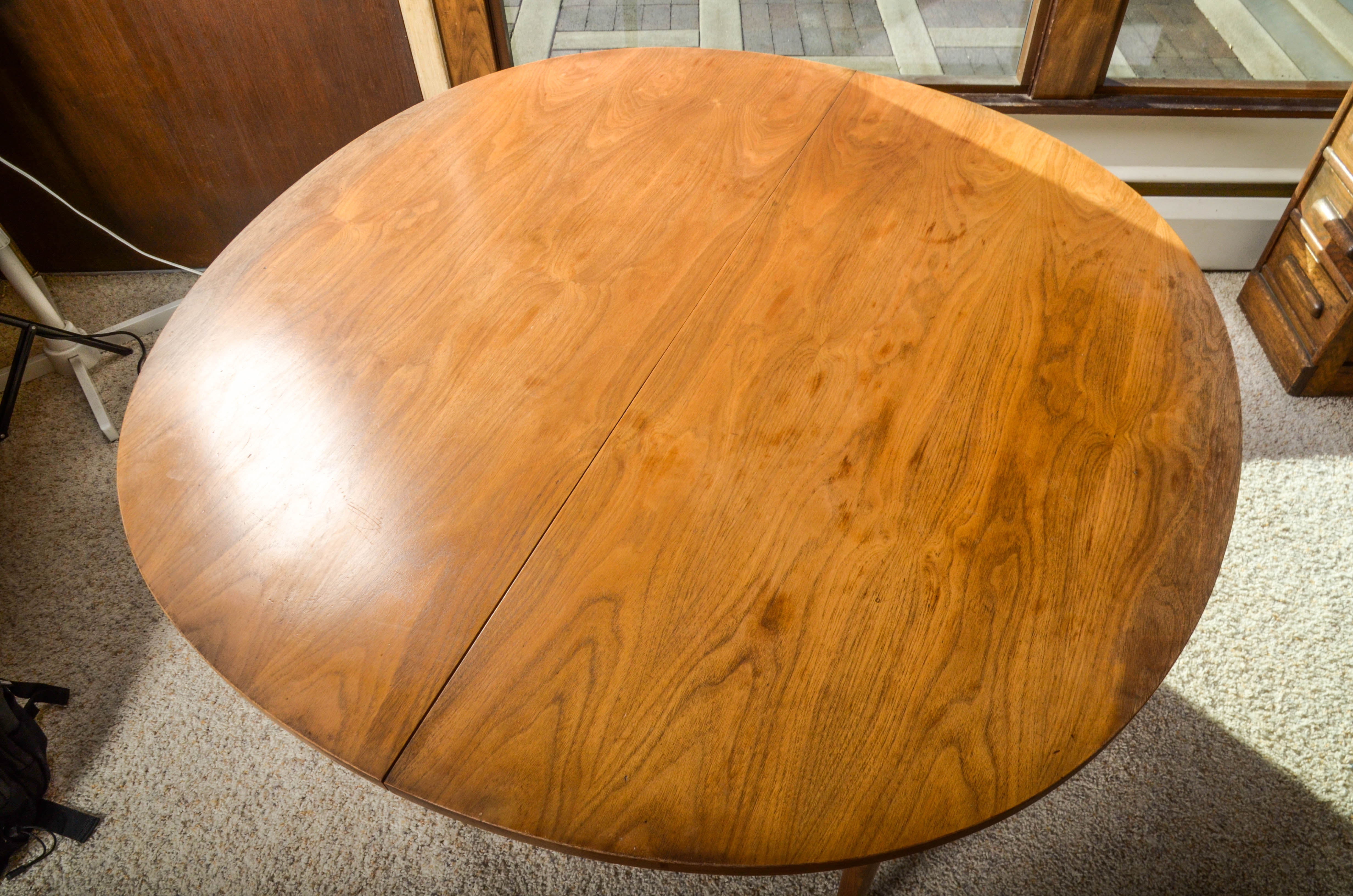 Kipp Stewart Drexel Mid Century Modern Dining Table and Chairs