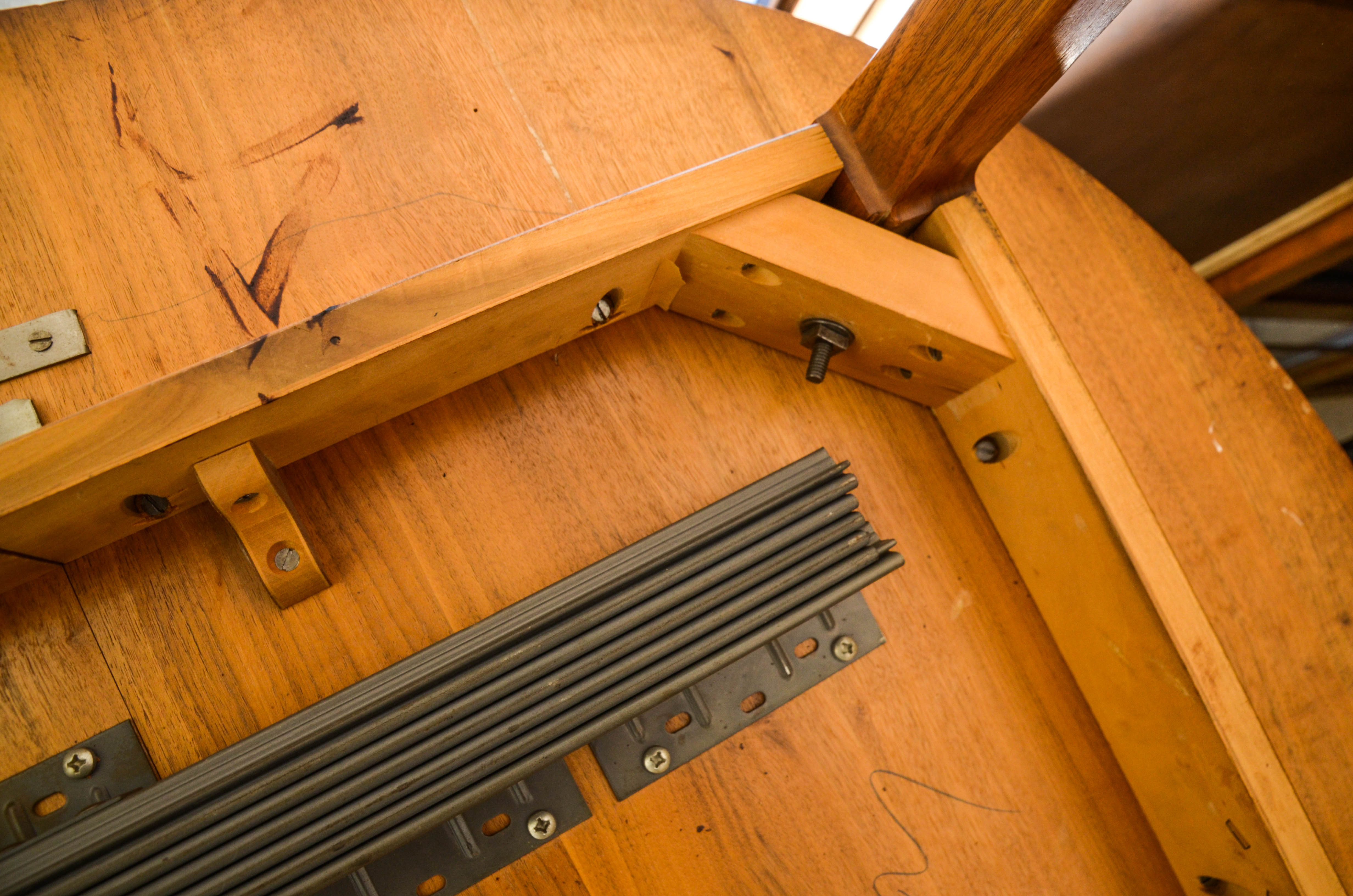 Kipp Stewart Drexel Mid Century Modern Dining Table and Chairs