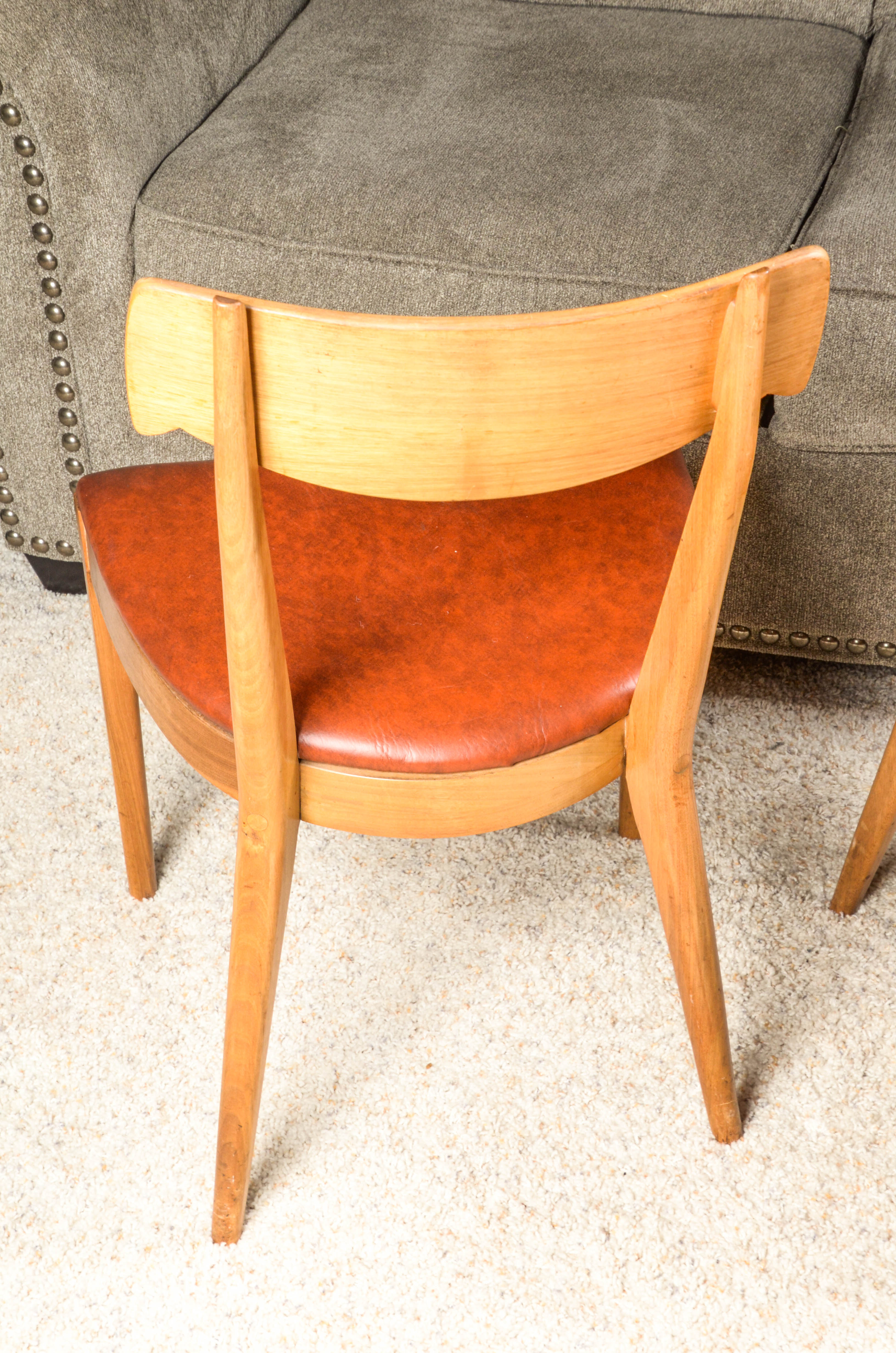 Kipp Stewart Drexel Mid Century Modern Dining Table and Chairs