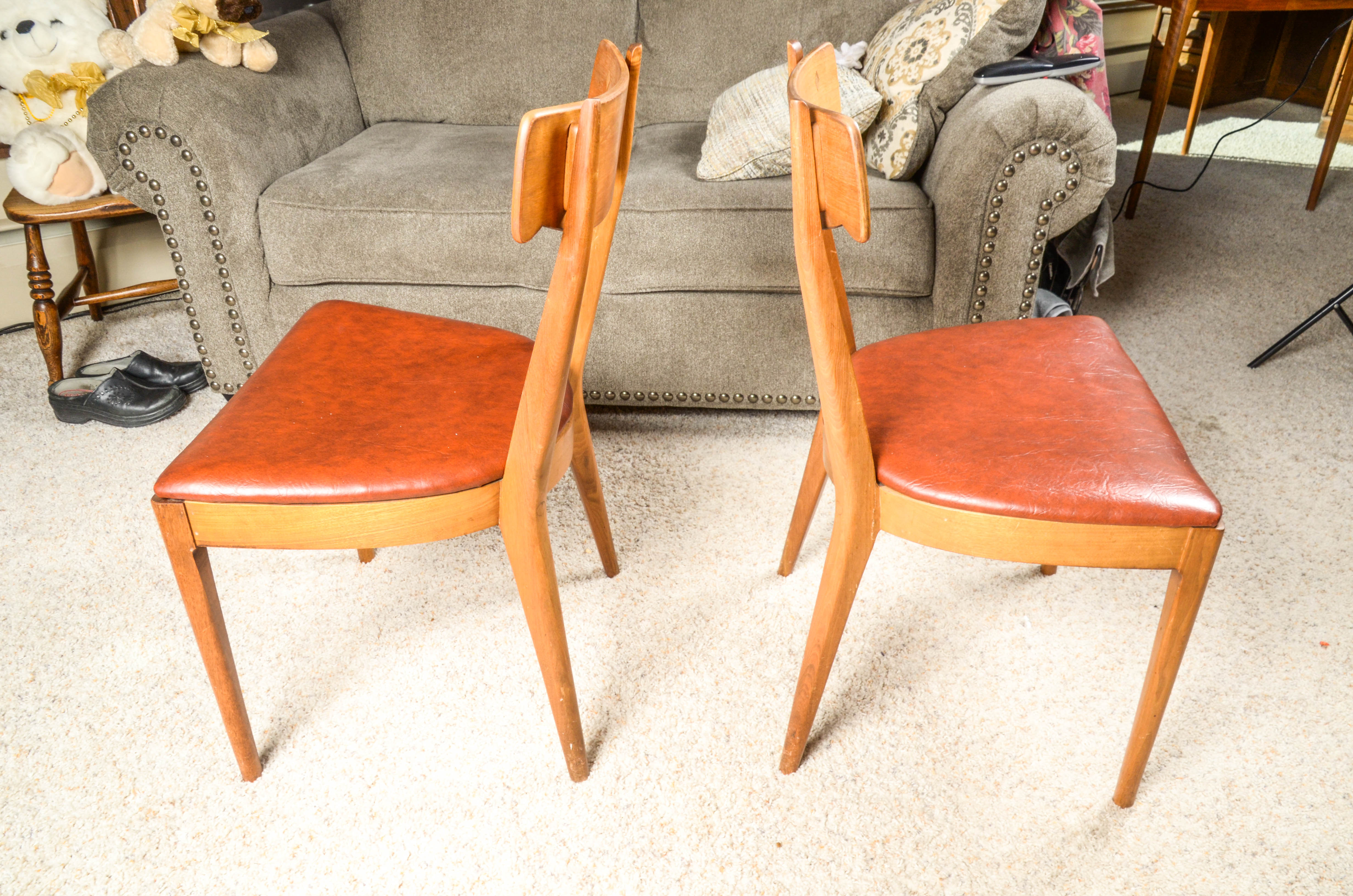 Kipp Stewart Drexel Mid Century Modern Dining Table and Chairs