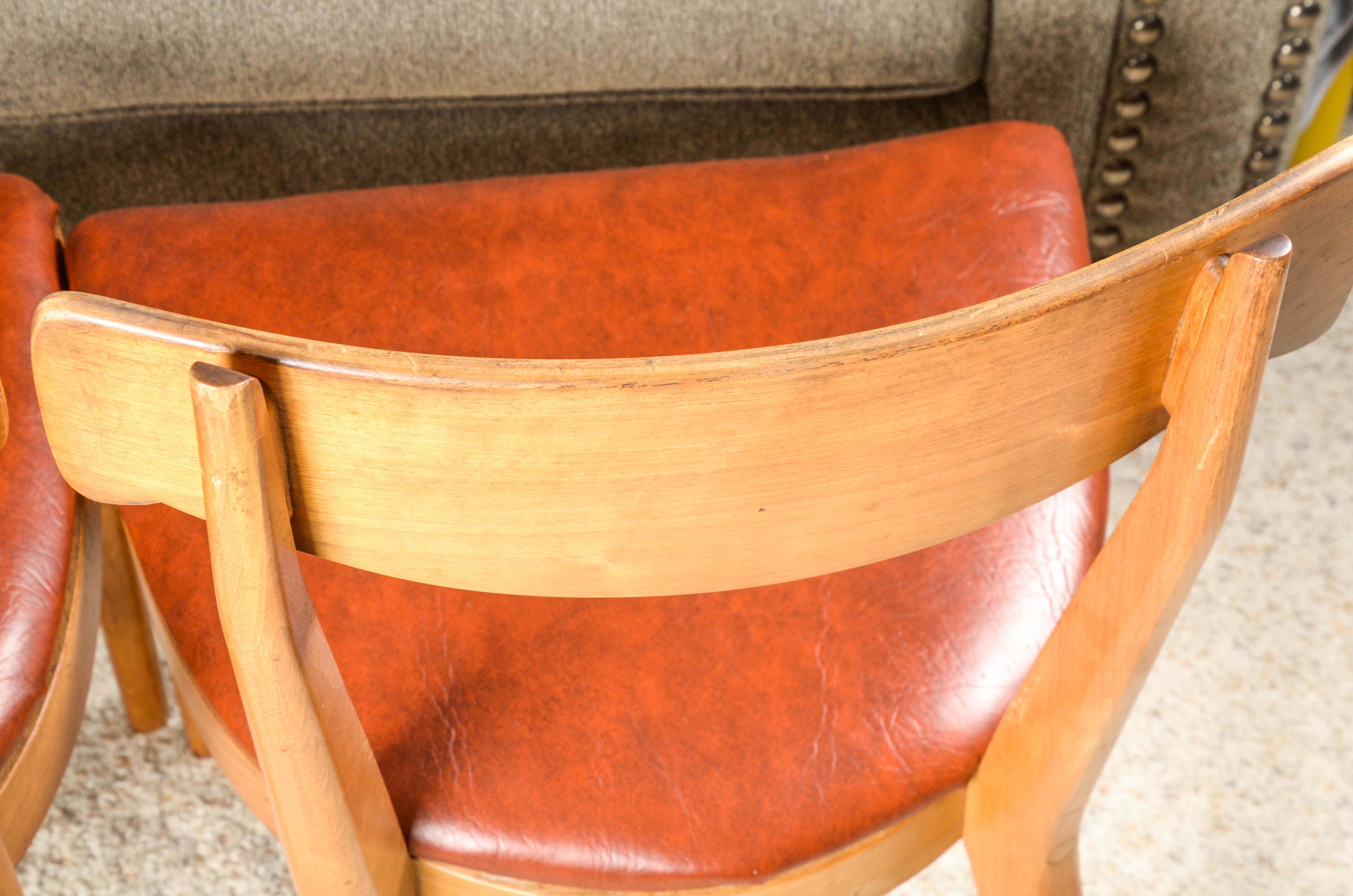 Kipp Stewart Drexel Mid Century Modern Dining Table and Chairs