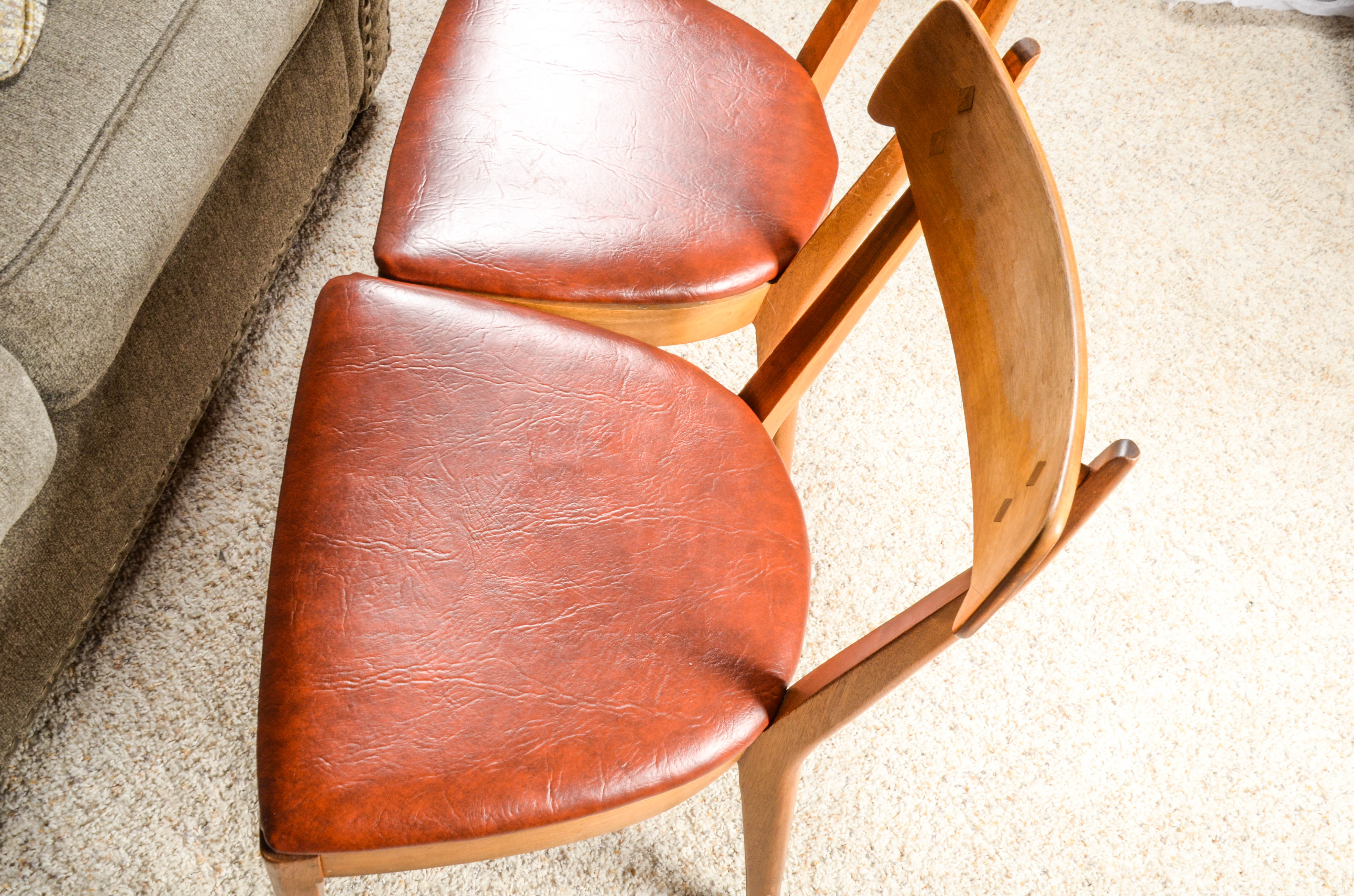 Kipp Stewart Drexel Mid Century Modern Dining Table and Chairs