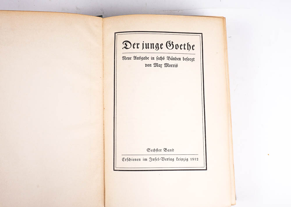 German Literary and Philosophical Compilations and Novels