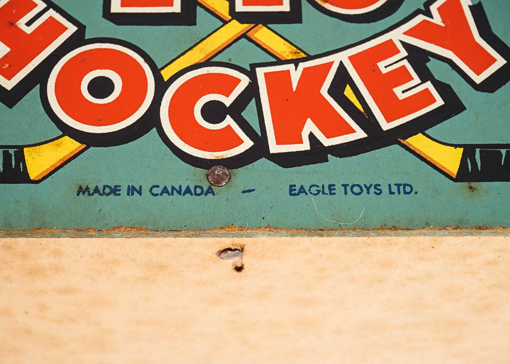 Vintage 1950's Eagle Pro Hockey Table Top Game