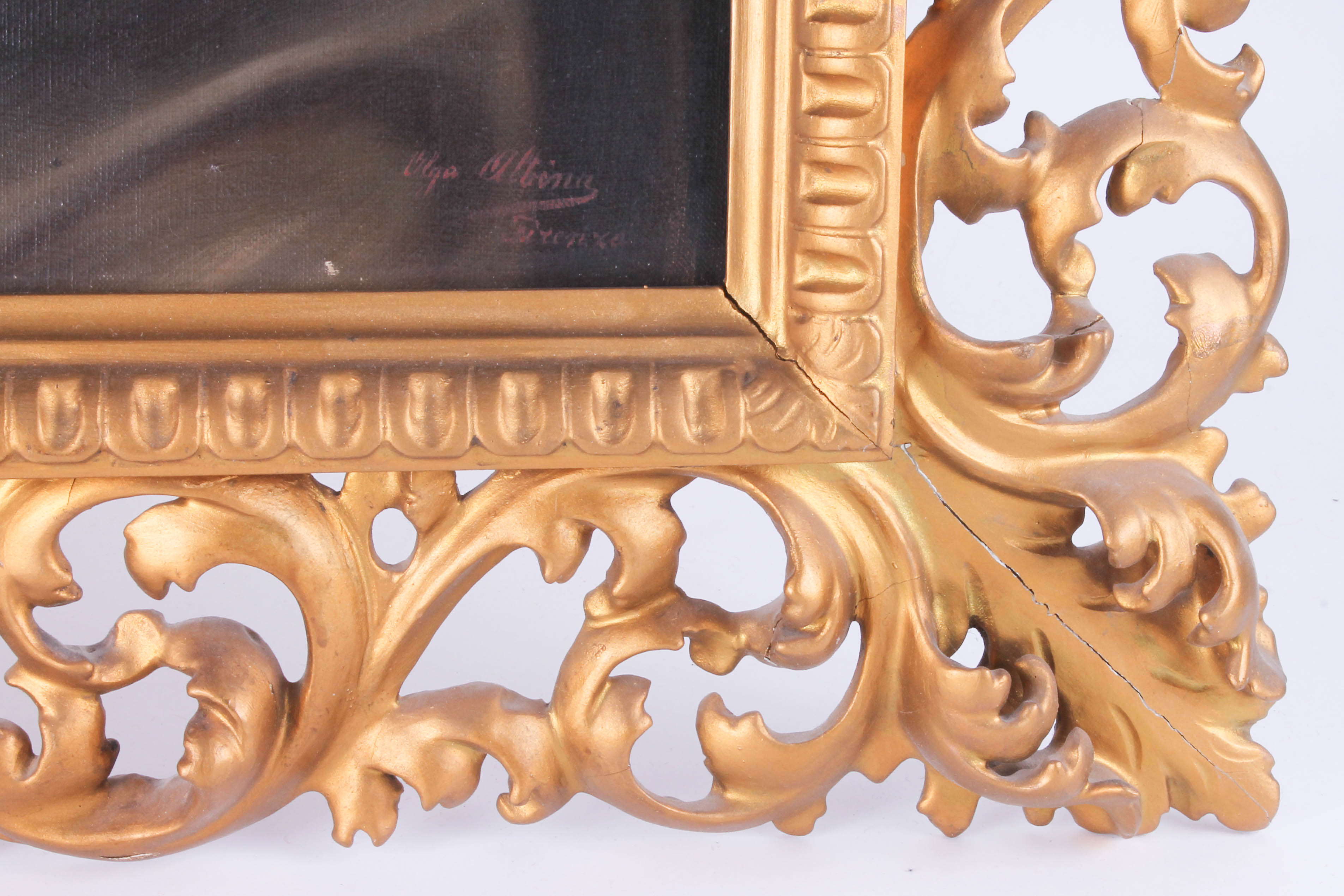 Early 20th-Century Oil Painting "Portrait of Beatrice Cenci" After Guido Reni