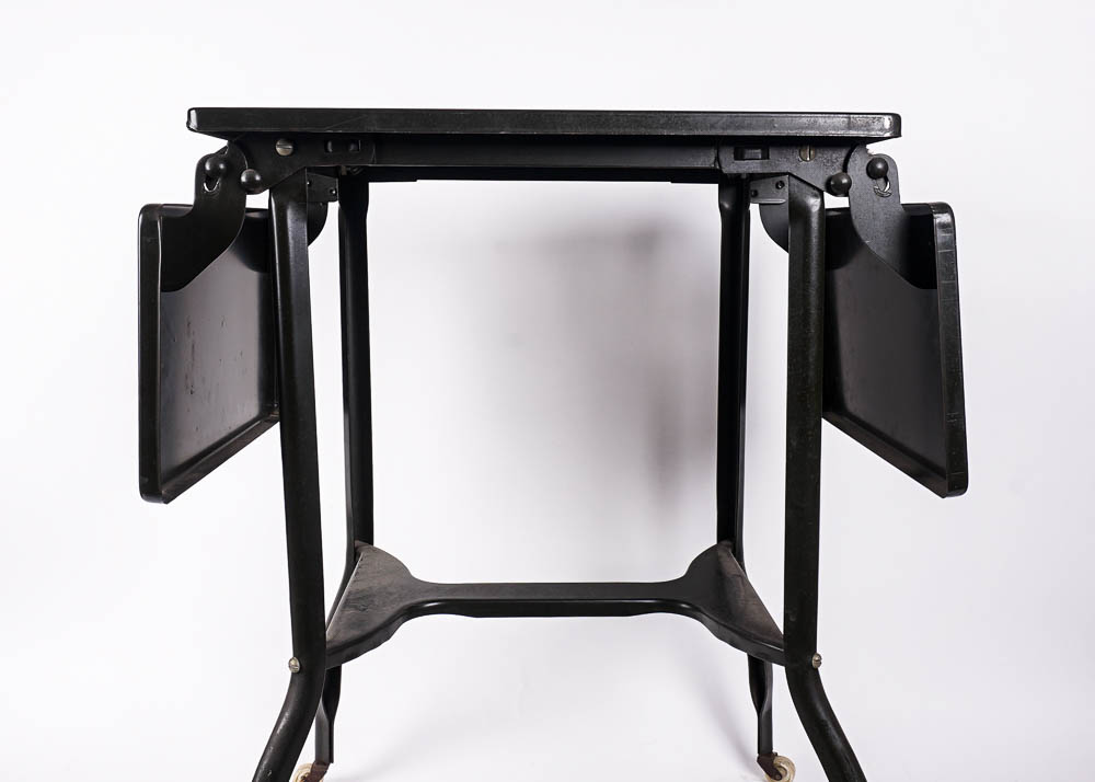 1930's Smith and Corona Typewriter with Vintage Metal Table