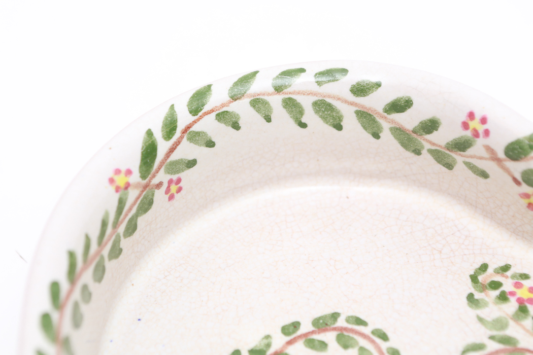 Vintage Amnion Heart Stoneware Dish