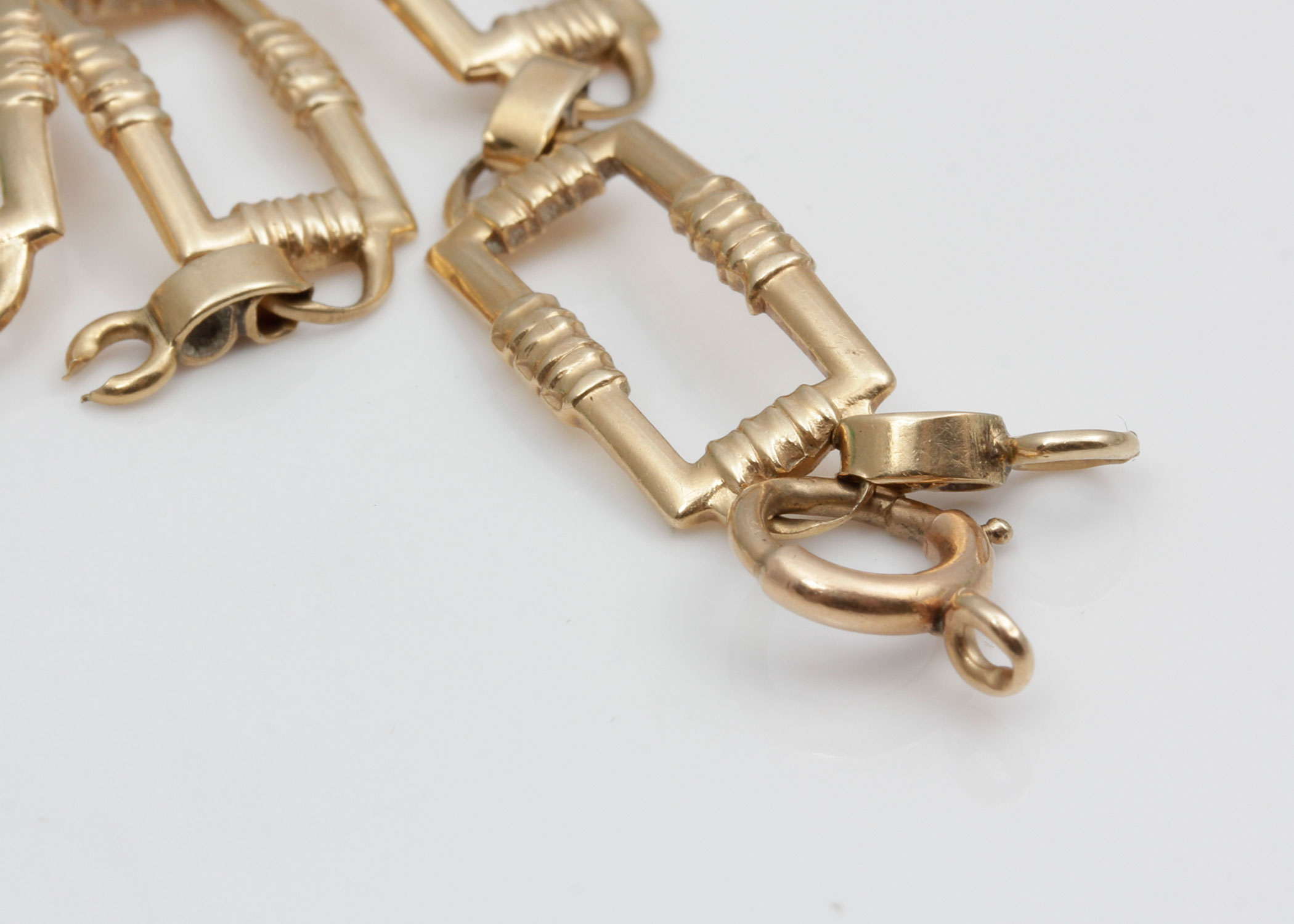 Collection of 14K Yellow Gold Diamond Jewelry