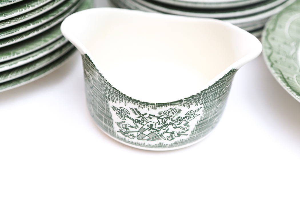 Collection of Reproduction Royal "The Old Curiosity Shop" Dinnerware