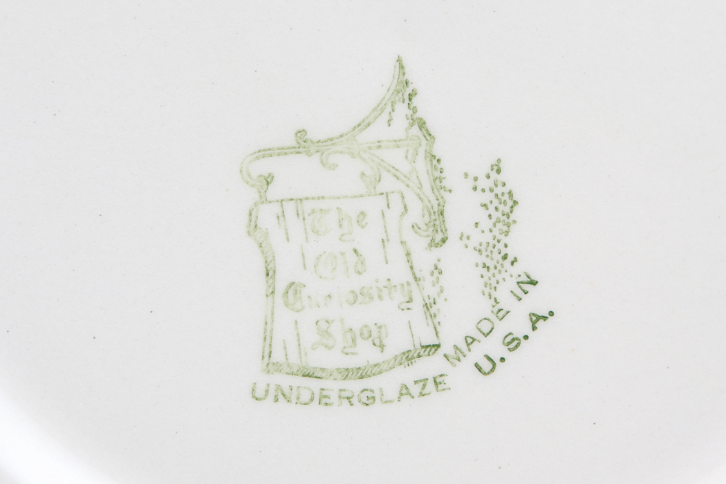 Collection of Reproduction Royal "The Old Curiosity Shop" Dinnerware