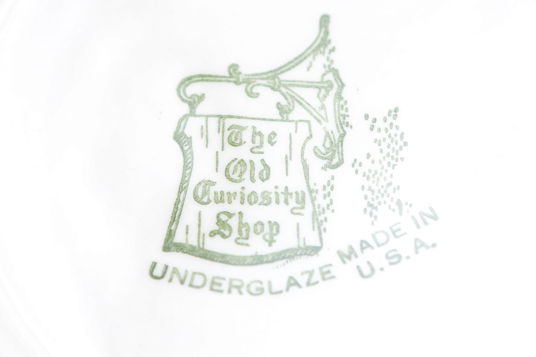 Collection of Reproduction Royal "The Old Curiosity Shop" Dinnerware