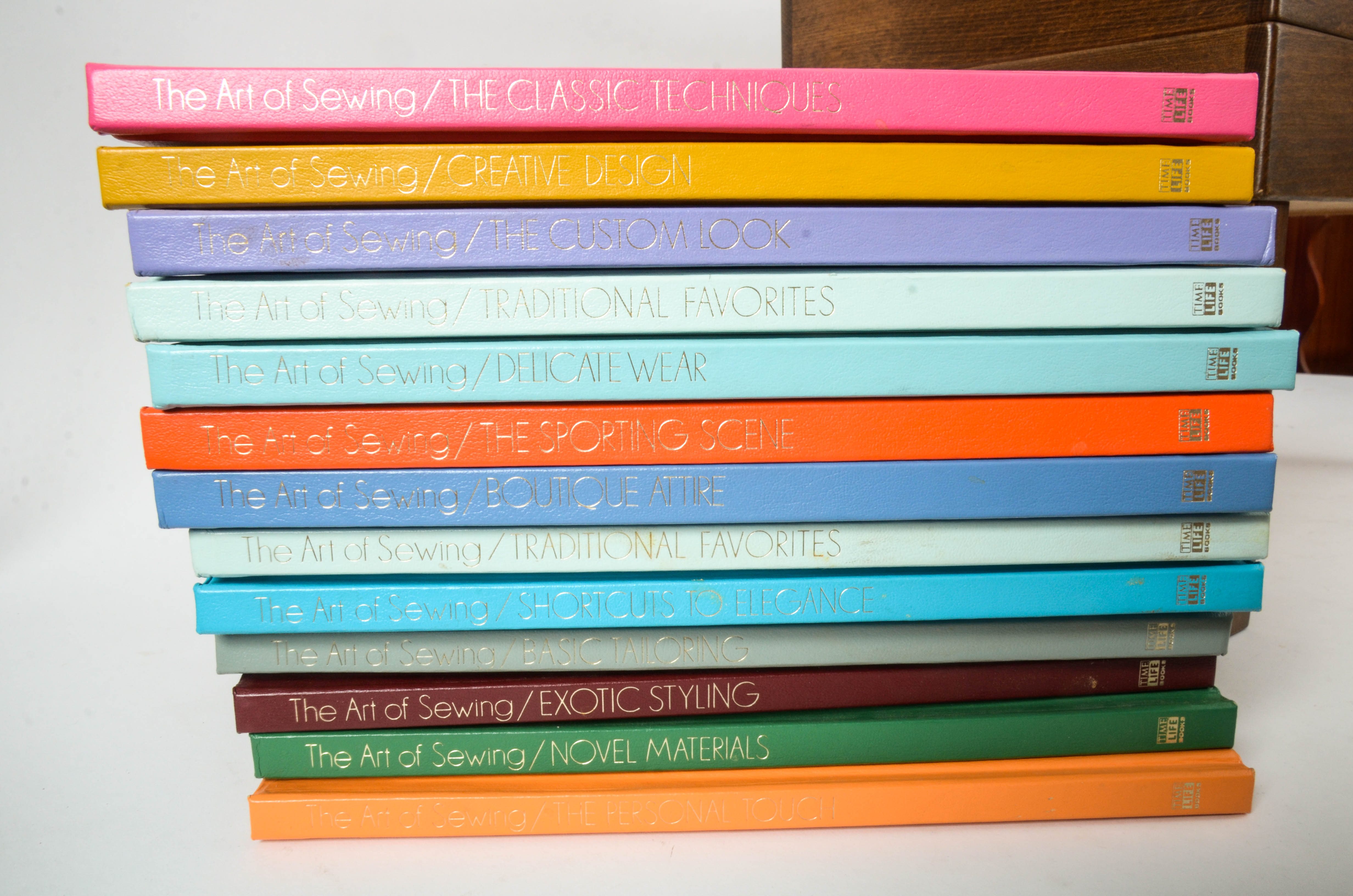 Strommen Bruck Hamar Sewing Chest and Collection of Sewing Books