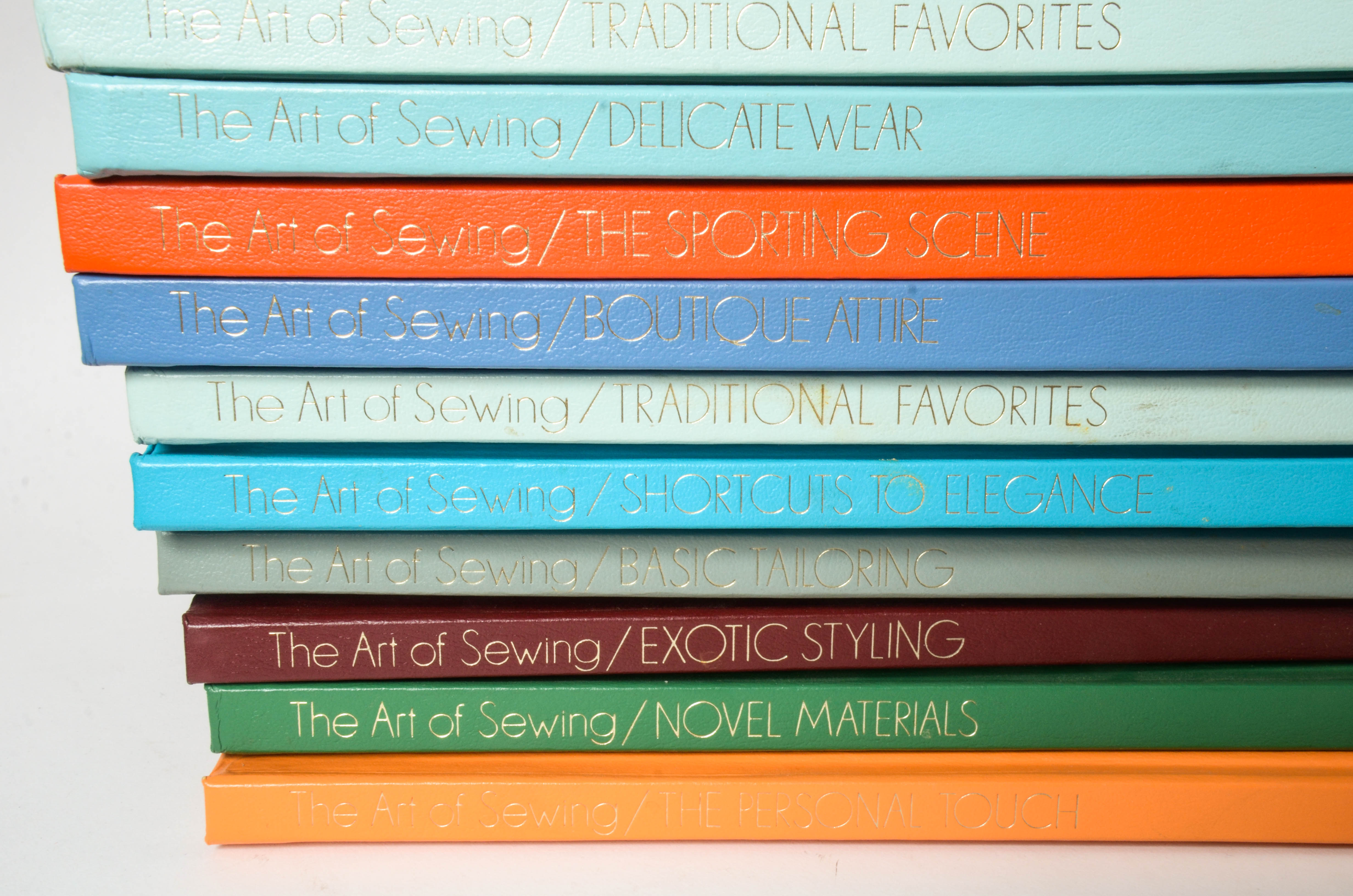 Strommen Bruck Hamar Sewing Chest and Collection of Sewing Books