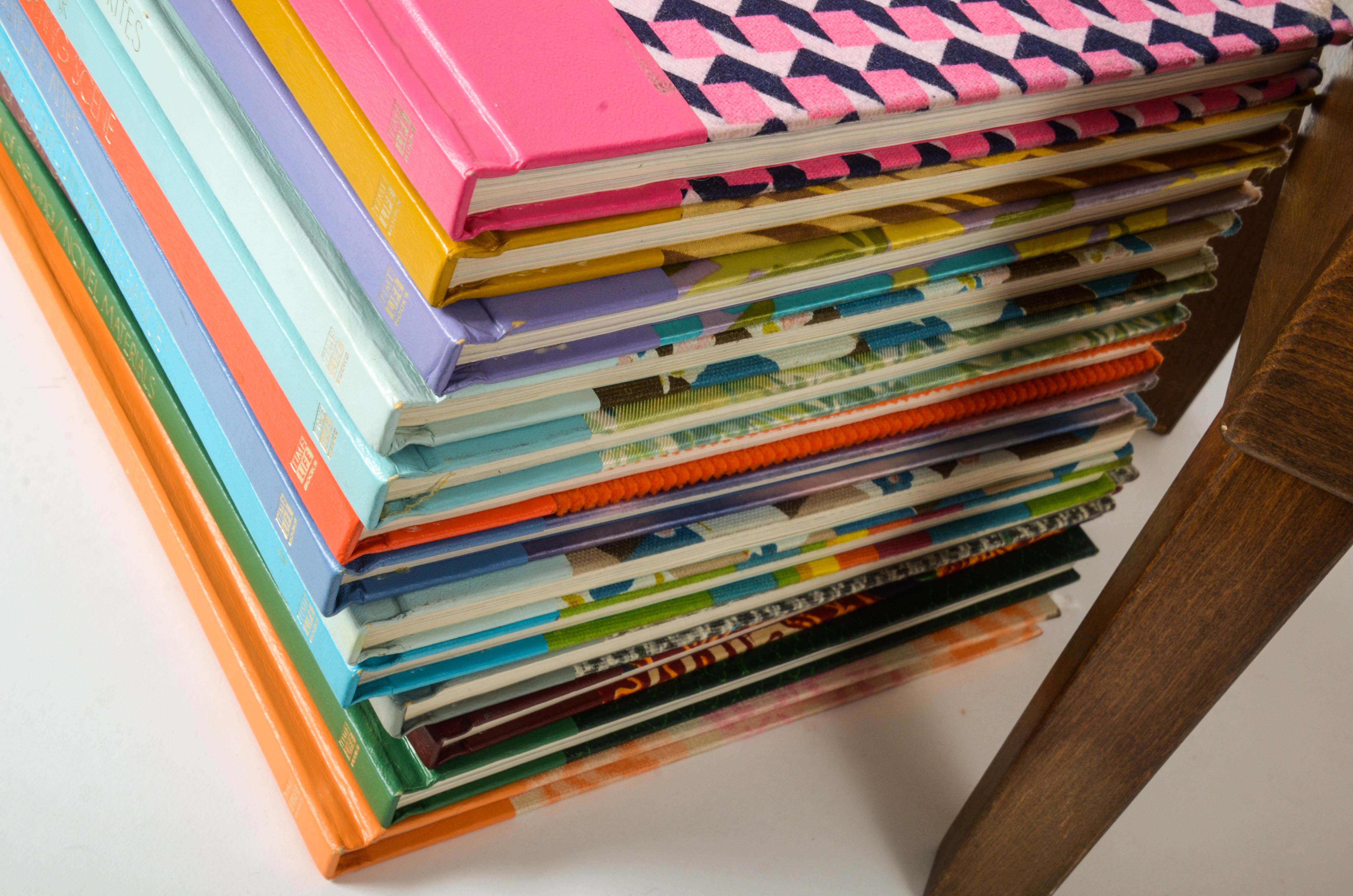 Strommen Bruck Hamar Sewing Chest and Collection of Sewing Books