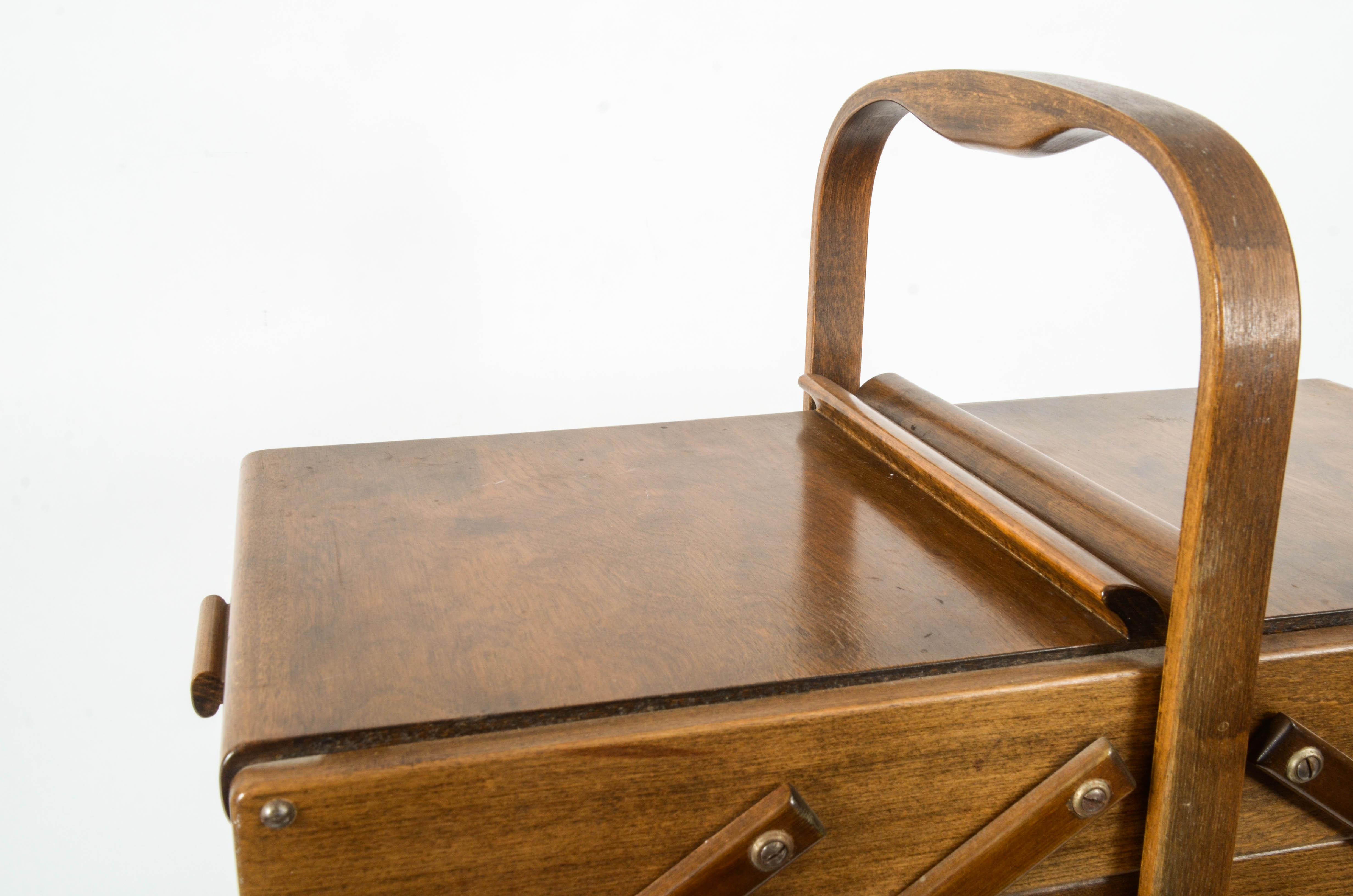 Strommen Bruck Hamar Sewing Chest and Collection of Sewing Books