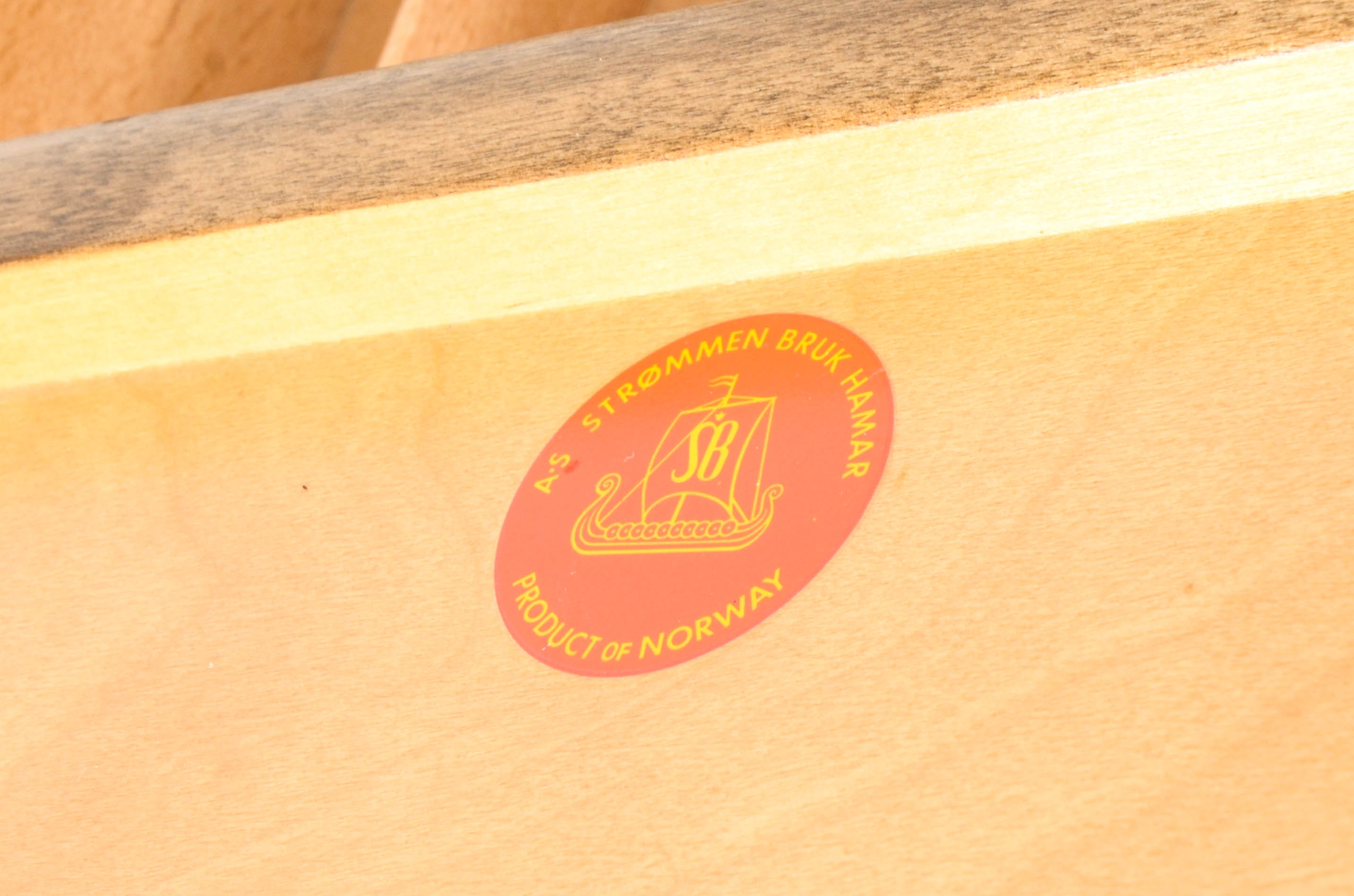 Strommen Bruck Hamar Sewing Chest and Collection of Sewing Books