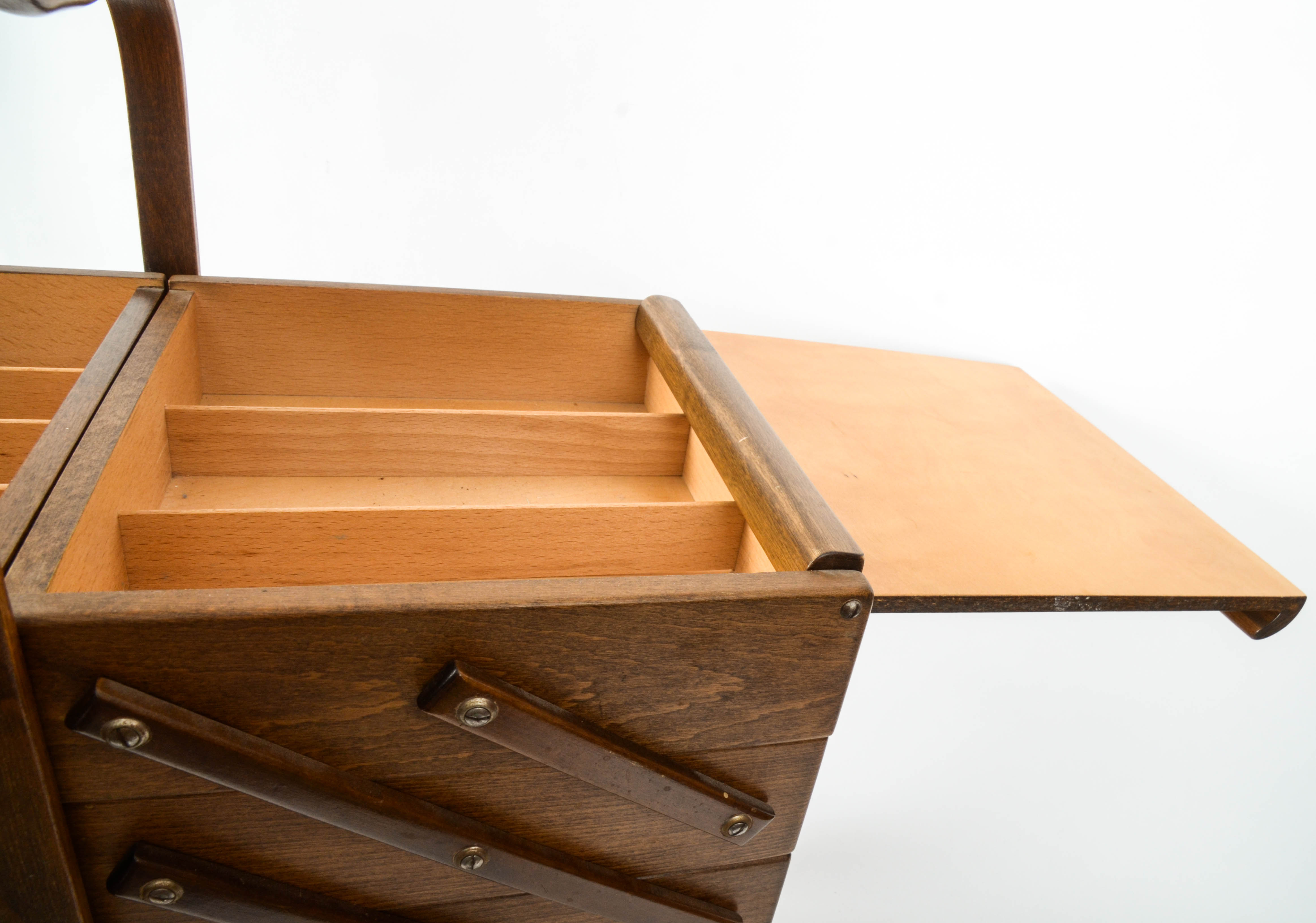 Strommen Bruck Hamar Sewing Chest and Collection of Sewing Books