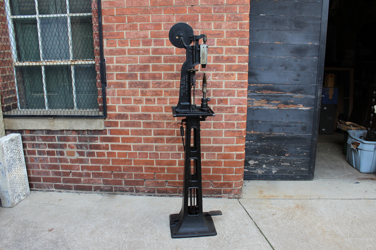 Vintage Shoe Soler Machine by Auto Soler