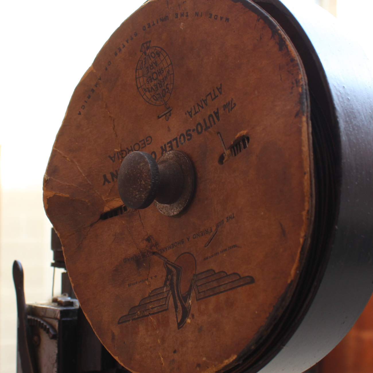 Vintage Shoe Soler Machine by Auto Soler