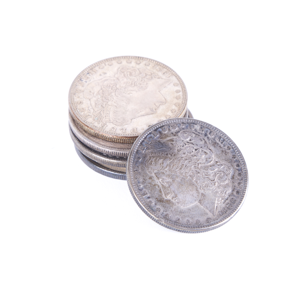 Set of Morgan Silver Dollars