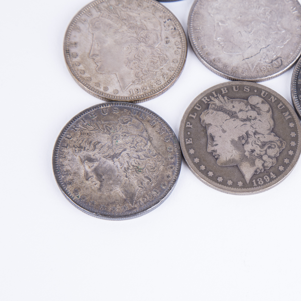 Set of Morgan Silver Dollars