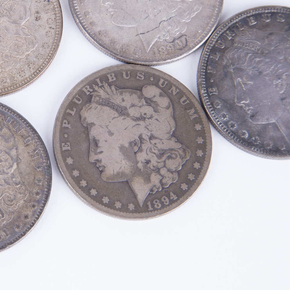 Set of Morgan Silver Dollars