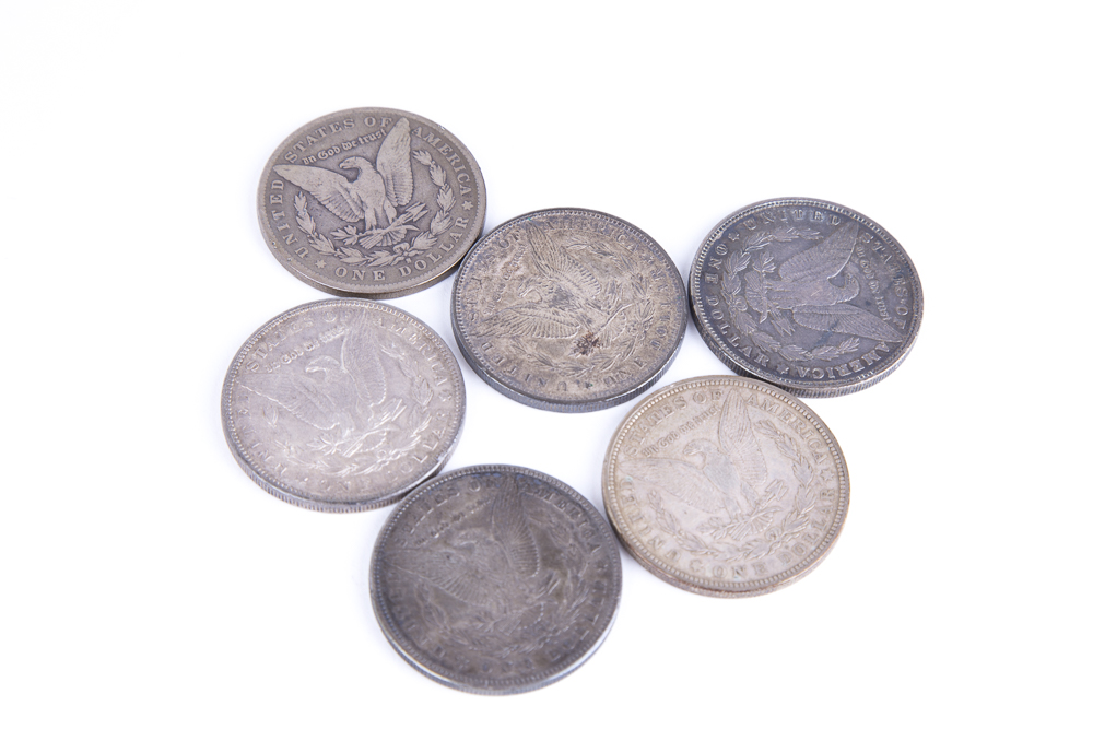 Set of Morgan Silver Dollars