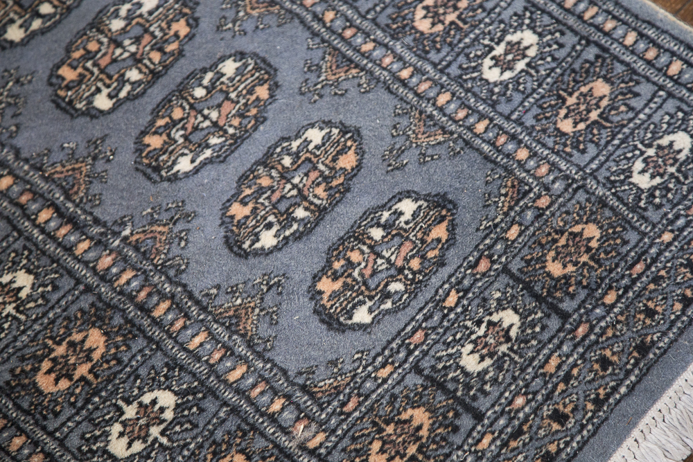 Hand Knotted Pakistani Tekke Bokhara Carpet Runner