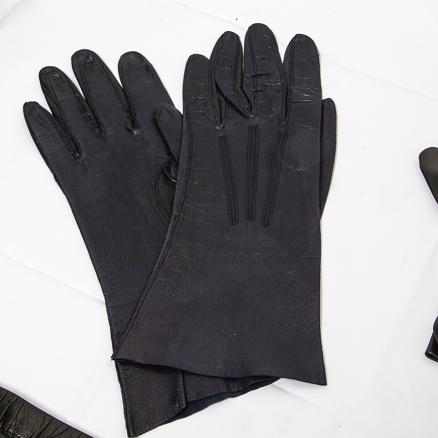 Collection of Vintage Leather Gloves Including Christian Dior