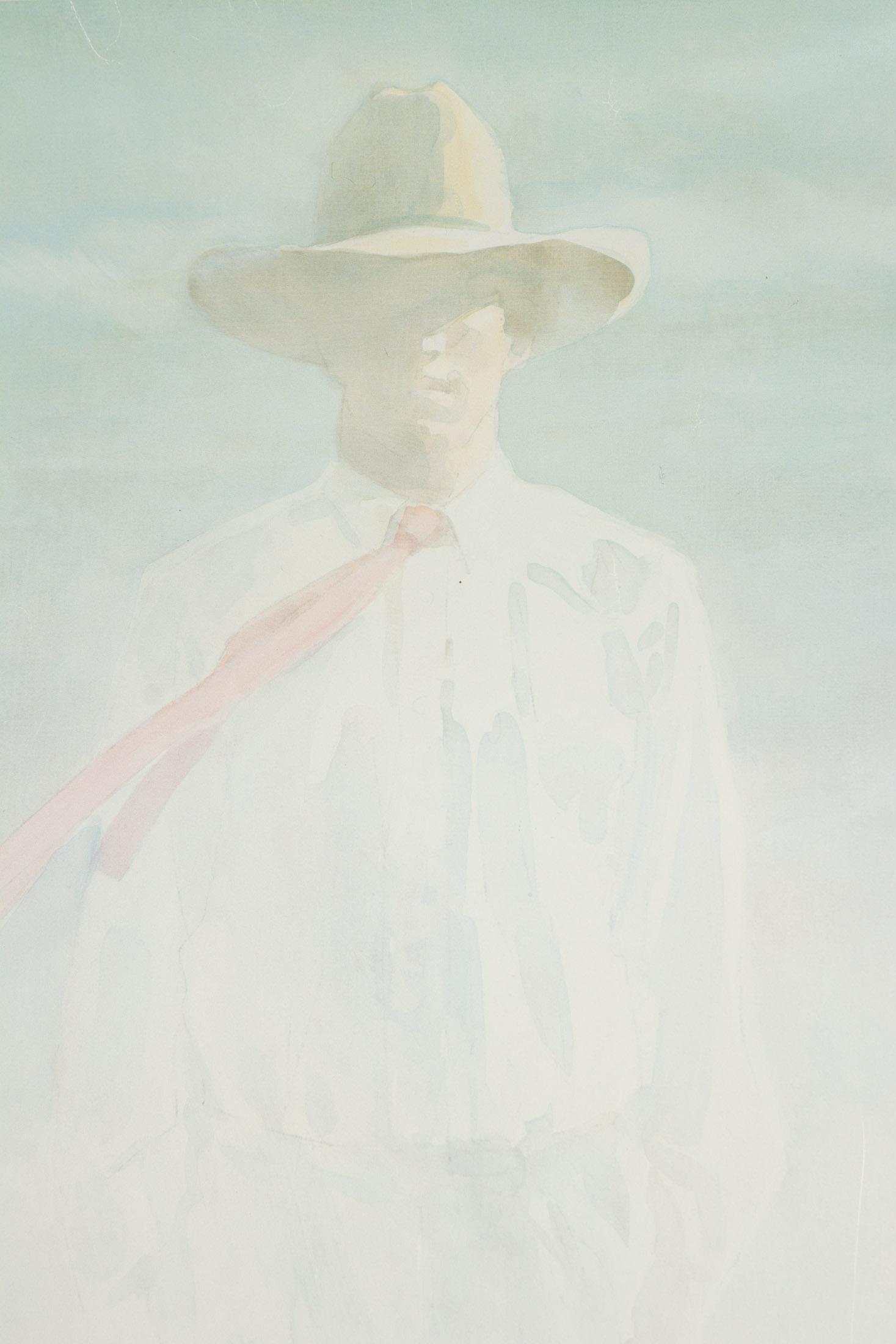 Brad Braune "Cowboy Landscapes" Signed Exhibition Poster