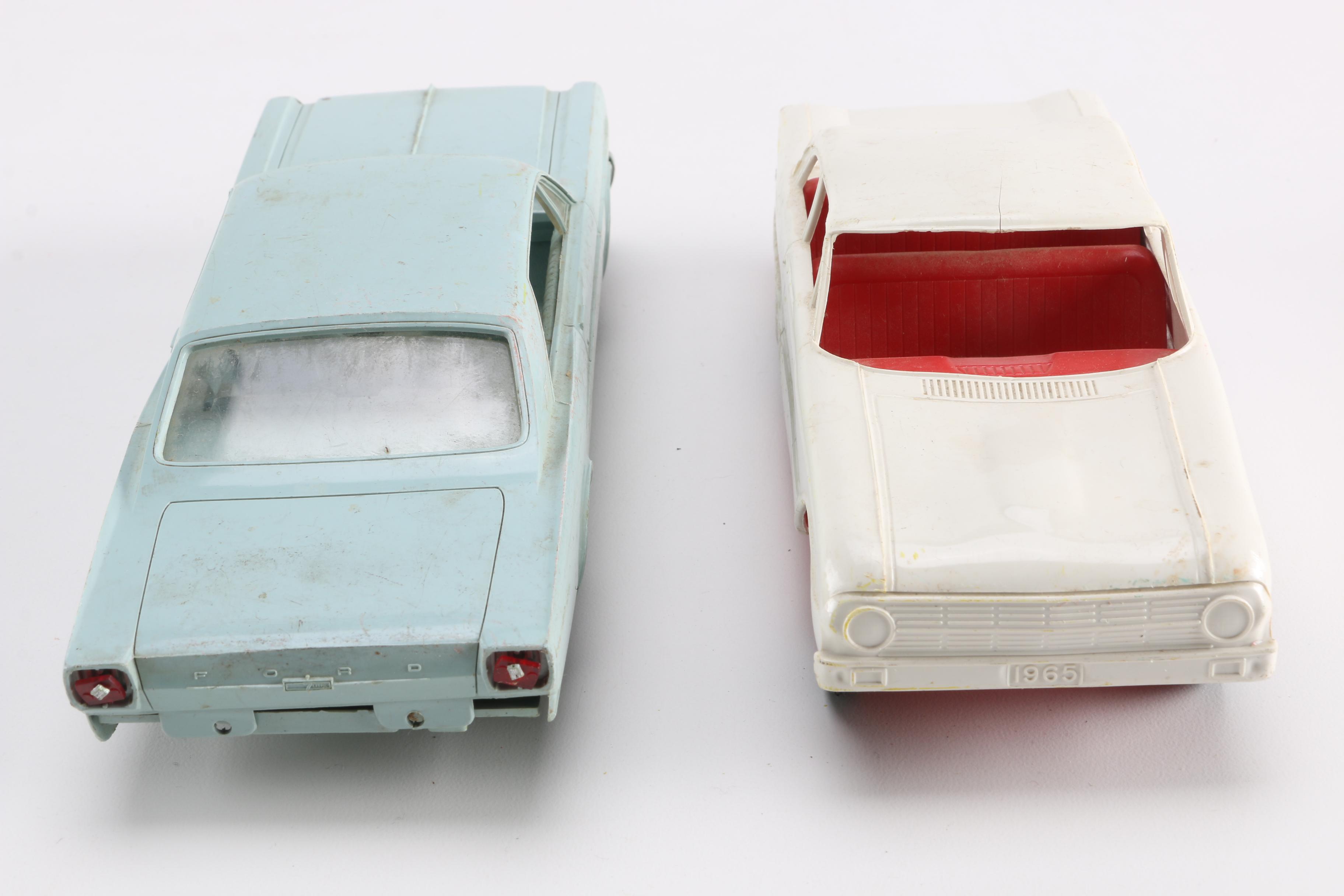 Vintage Toy Cars Including Ford Promo Model