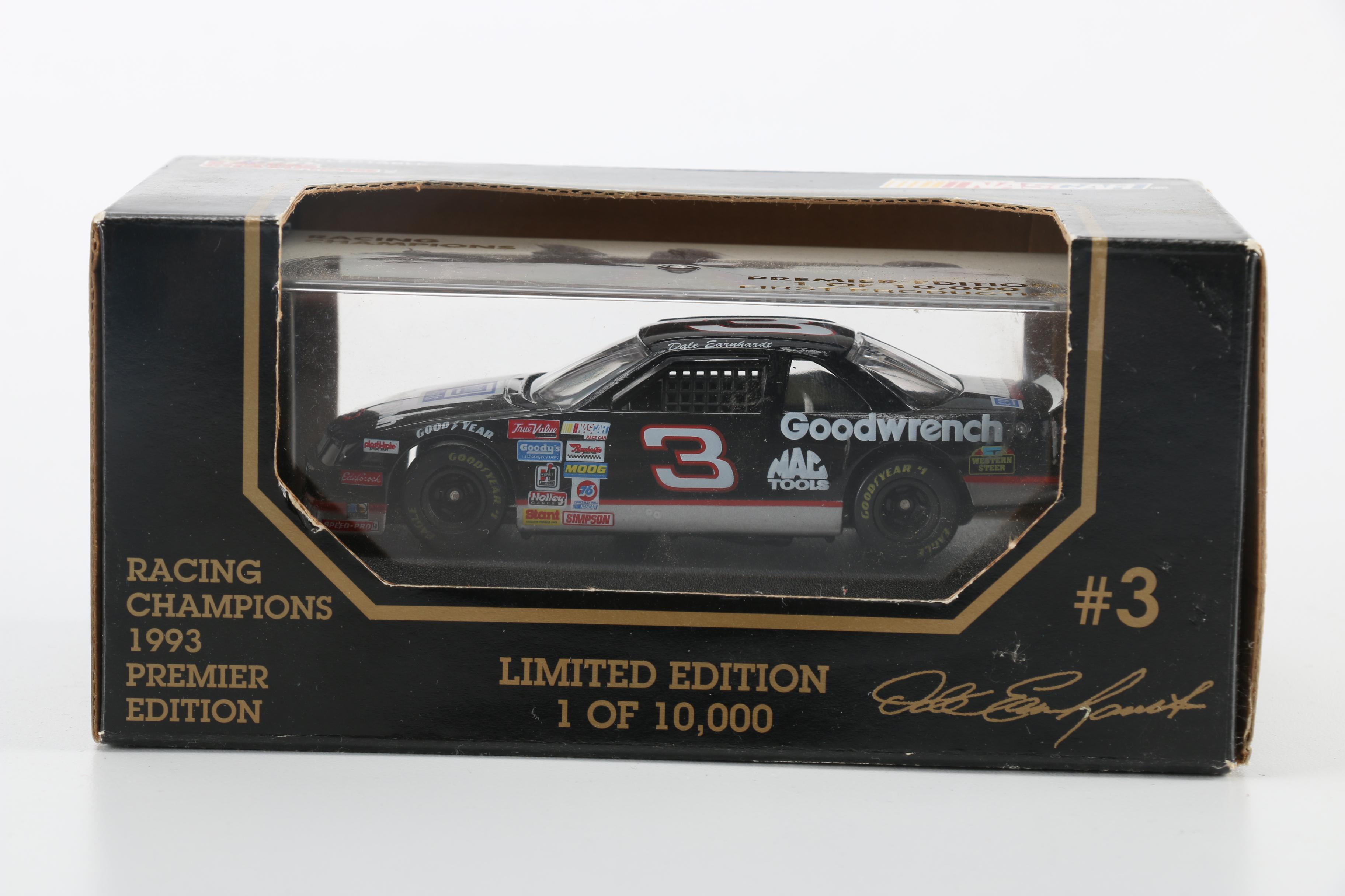 Model and Diecast Dale Earnhardt Cars