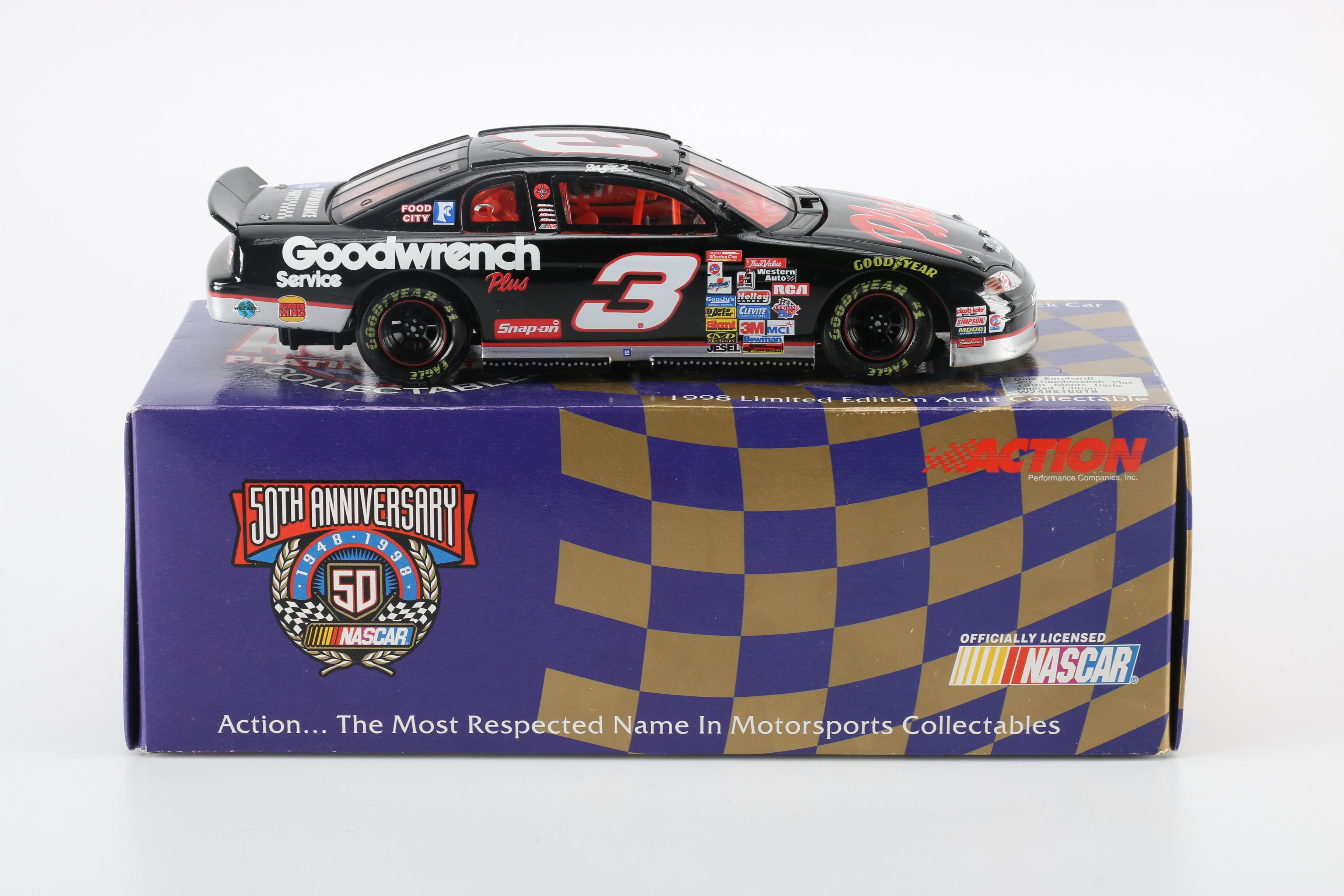 Model and Diecast Dale Earnhardt Cars