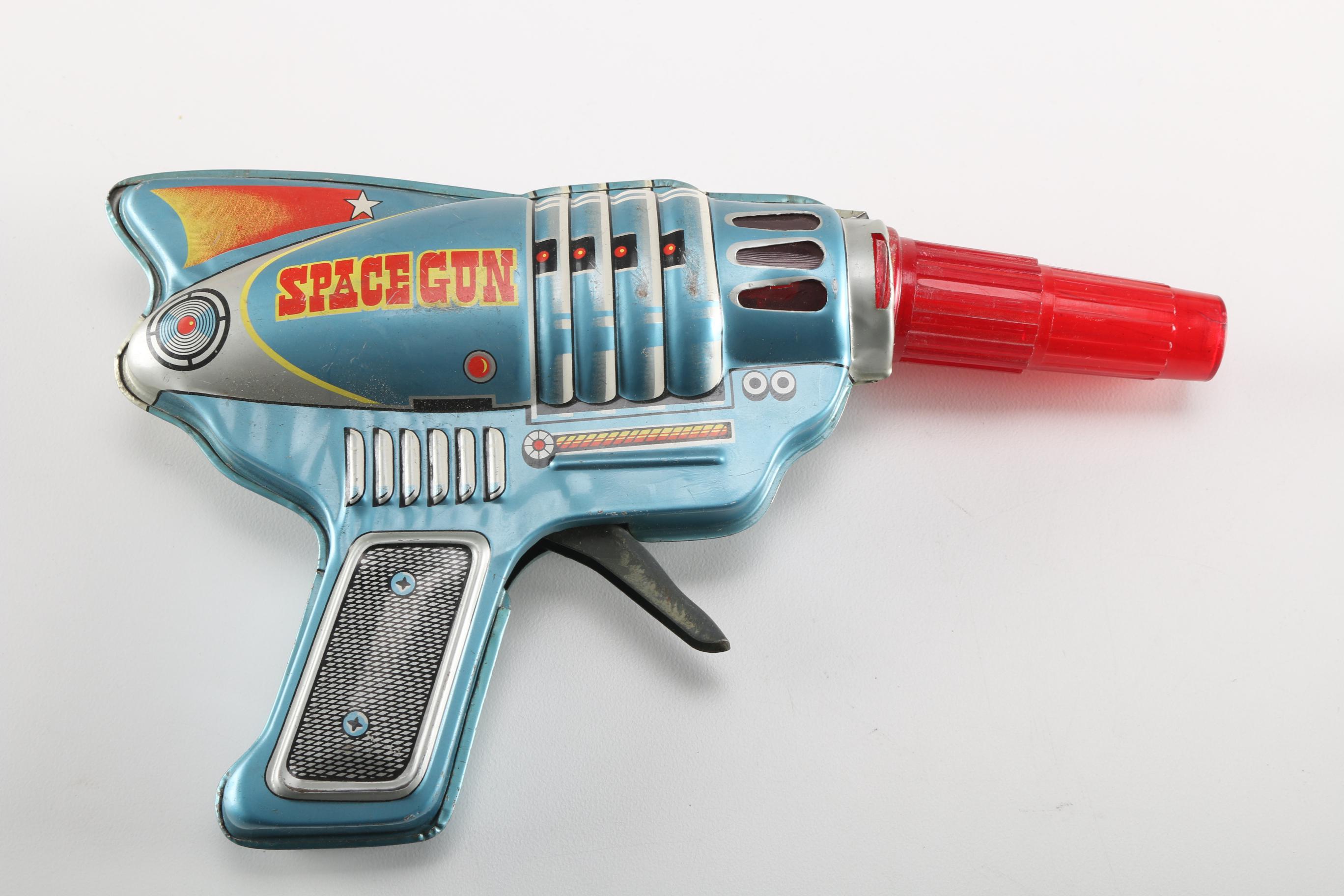 Vintage Steel Space Toys